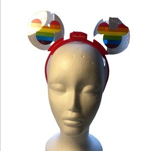Gay Pride Mickey Ears headband